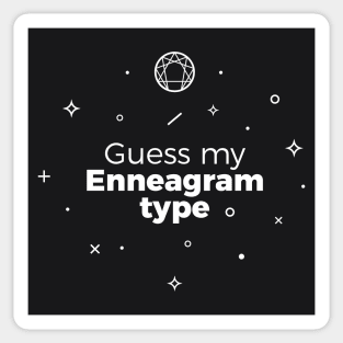 Guess my Enneagram Type Sticker